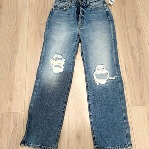 Distressed Blue Jeans from khaite
